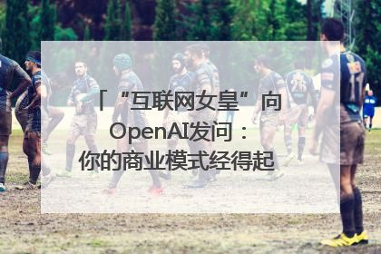 “互联网女皇”向OpenAI发问：你的商业模式经得起价格战考验么？