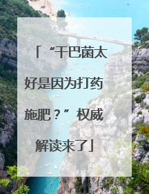 “干巴菌太好是因为打药施肥？”权威解读来了