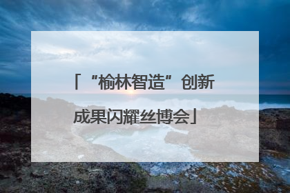 “榆林智造”创新成果闪耀丝博会