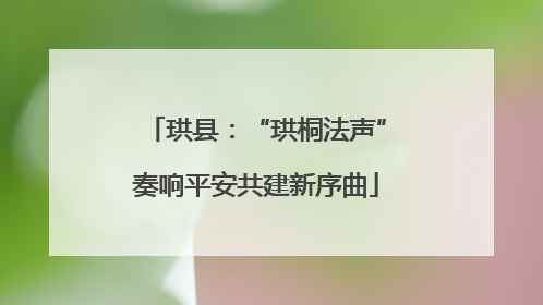 珙县：“珙桐法声”奏响平安共建新序曲