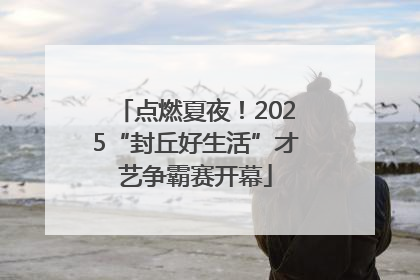 点燃夏夜！2025“封丘好生活”才艺争霸赛开幕