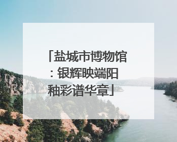 盐城市博物馆：银辉映端阳 釉彩谱华章
