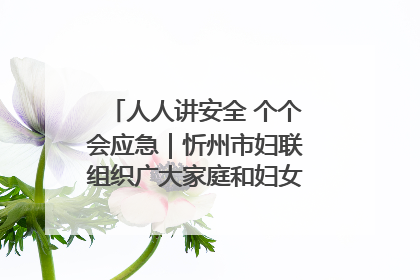 人人讲安全 个个会应急｜忻州市妇联组织广大家庭和妇女群众走进忻州市消防救援支队参观啦！