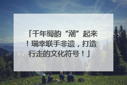千年蜀韵“潮”起来!瑞幸联手非遗,打造行走的文化符号!