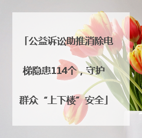 公益诉讼助推消除电梯隐患114个，守护群众“上下楼”安全