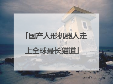 国产人形机器人走上全球最长猫道