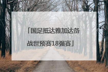 国足抵达雅加达备战世预赛18强赛