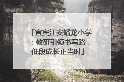 宜宾江安蟠龙小学：教研引领书写路，低段成长正当时