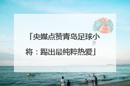 央媒点赞青岛足球小将：踢出最纯粹热爱