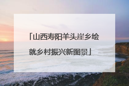 山西寿阳羊头崖乡绘就乡村振兴新图景