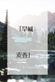 旱碱麦香