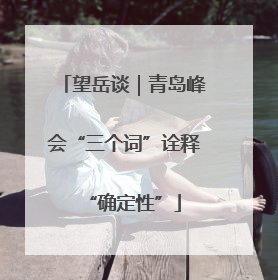 望岳谈｜青岛峰会“三个词”诠释“确定性”