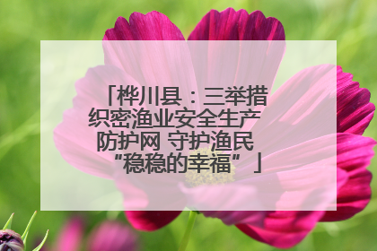 桦川县：三举措织密渔业安全生产防护网 守护渔民“稳稳的幸福”