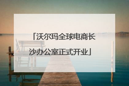 沃尔玛全球电商长沙办公室正式开业