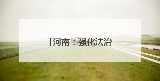河南：强化法治保障 护航民营经济高质量发展