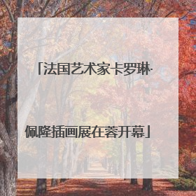 法国艺术家卡罗琳·佩隆插画展在蓉开幕