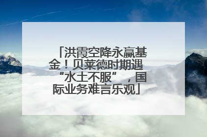 洪霞空降永赢基金！贝莱德时期遇“水土不服”，国际业务难言乐观
