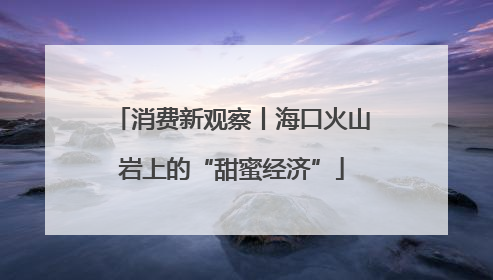 消费新观察丨海口火山岩上的“甜蜜经济”