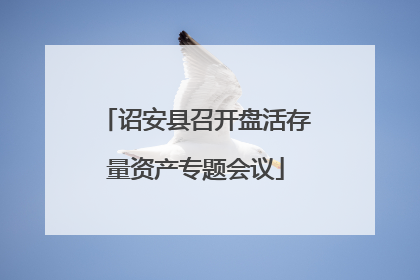 诏安县召开盘活存量资产专题会议