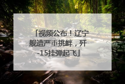 视频公布！辽宁舰遭严重挑衅，歼-15挂弹起飞