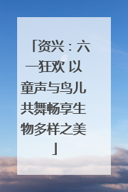 资兴：六一狂欢 以童声与鸟儿共舞畅享生物多样之美