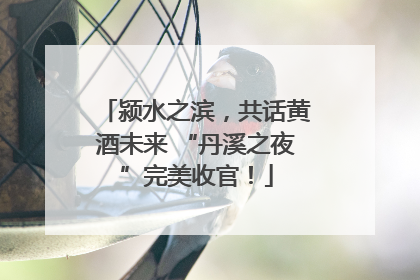 颍水之滨，共话黄酒未来 “丹溪之夜”完美收官！