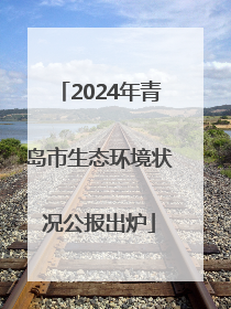 2024年青岛市生态环境状况公报出炉