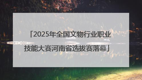 2025年全国文物行业职业技能大赛河南省选拔赛落幕