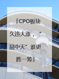 CPO板块久违大涨，“易中天”谁更胜一筹